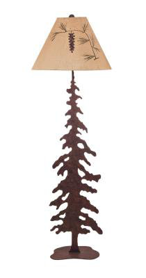 Lampe sur pied Charred