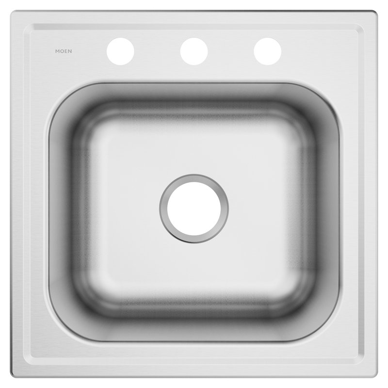 Évier de cuisine à montage sur plan 11,938 po x l 10 po