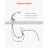Touchless Bathroom Sink Faucet Cold Water Chrome Plated 9/16in Pipe