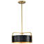 Luminaire suspendu tambour 3 lumières Marguriete-88590706