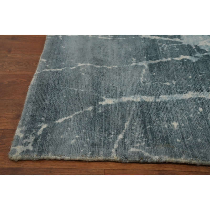 Tapis à motif abstrait et naturel 5 x 8