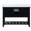 Pelaghia 48'' Single Bathroom Vanity with Marble Top-66286444