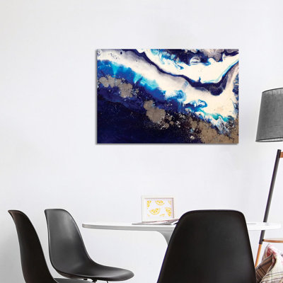 Sydney Harbour Ice Flow by Antuanelle - Wrapped Canvas Print