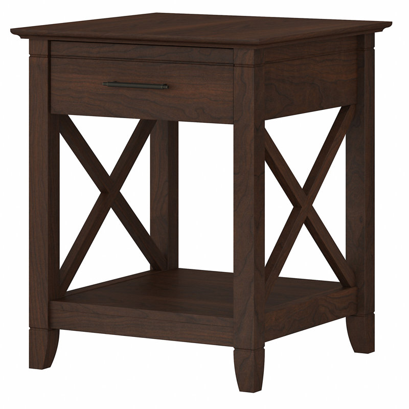 Table de chevet 1 tiroir Huckins, Cerisier Bing