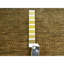 Tapis noyer brun 2 pi 8 po x 8 pi, motif d'herbe moderne, noué à la main, tissage plus dense, laine et soie, velours doux, tapis oriental