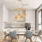 Lasseter 8 - Light Birdcage Chandelier