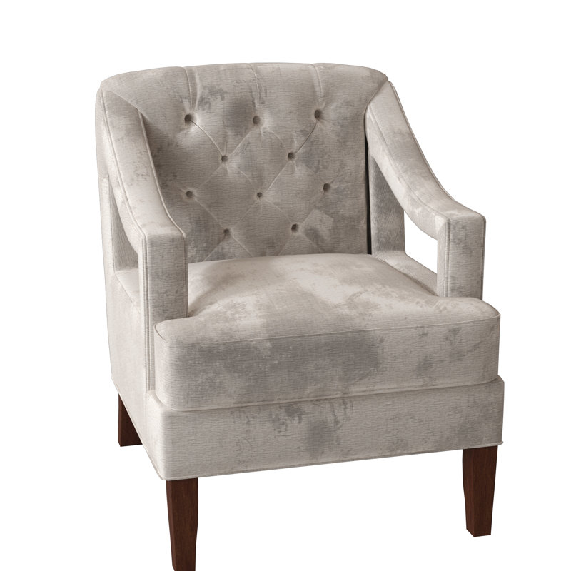 Armchair, Grayson Charcoal, Burnished Brown