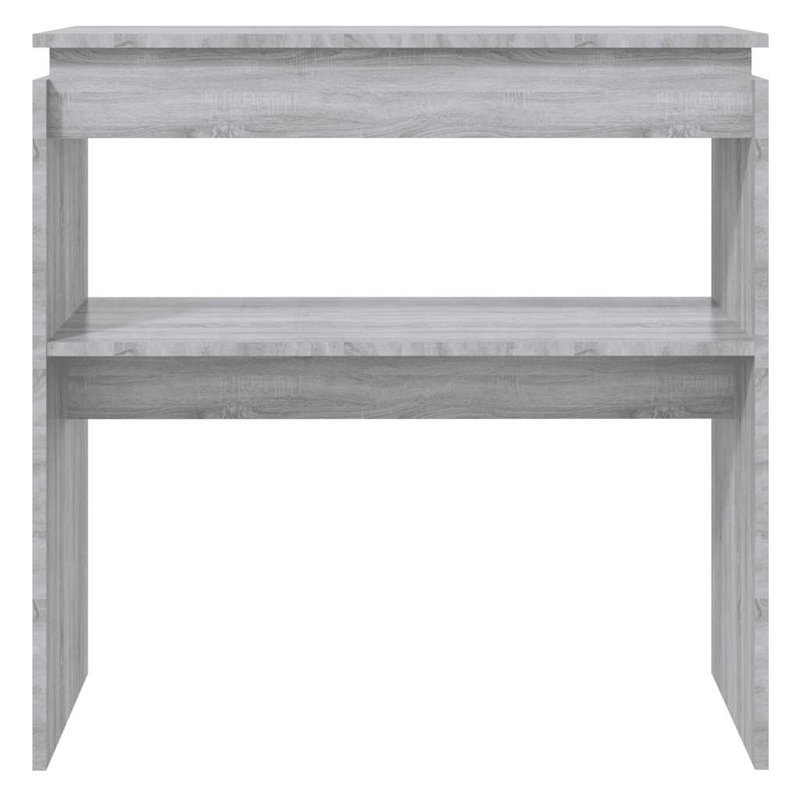 Console Table Entryway Table Hallway Narrow Side Table Engineered Wood, Gray Sonoma