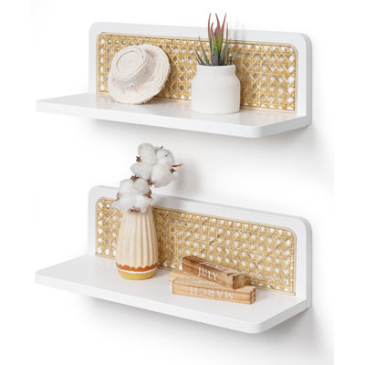 Organisateur de rangement décoratif en canne