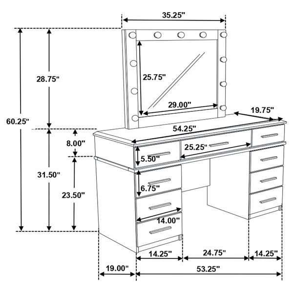Dimensions du produit