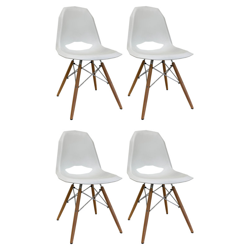 Ensemble de 4 chaises d'appoint Bodel