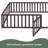 Wood Daybed Frame With Fence-2131212015-2131212013