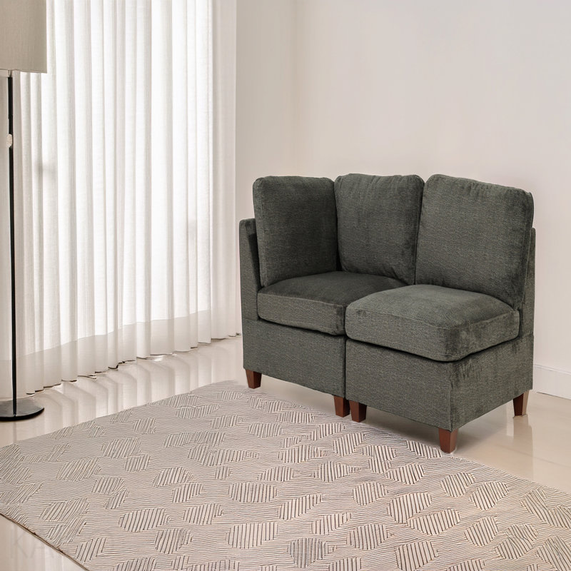 Ensemble modulaire - 2 pièces en gris, Gris