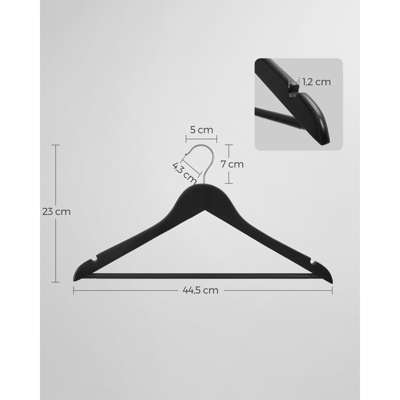 Bethinn Non-Slip Standard Hanger, 50