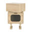 TABLE D'APPOINT ROTATABLE EN MDF