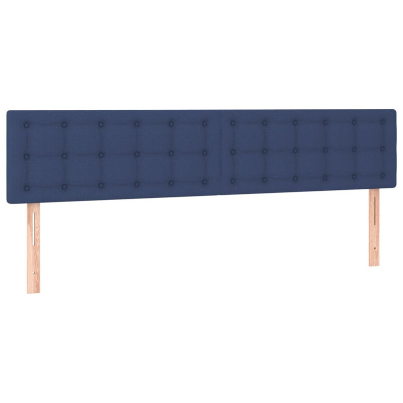 Led Headboard Blue 180X5X78/88 Cm Fabric