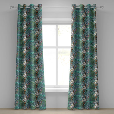 Dynetta Semi Sheer Curtain Pair