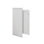 Armoire de rangement triangulaire pour salle de bain avec tablettes réglables-855614233