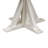 Beatriz Extendable Pedestal Dining Table w/ 12" Removable Leaf