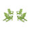 Chaises Adirondack en plastique POLYWOOD x ALLModern