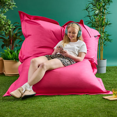 Bean Bag Bazaar Bazaar Bag Water-Resistant XL Floor Cushion Bean Bag