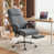 Grey Faux Leather