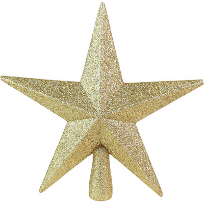 Glitter Star Tree Topper 