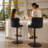 Giacamo Adjustable Height 360° Swivel Velvet Counter & Bar Stool with Low Back and Stainless Steel Pedestal Base (Set of 1)-1154613996-1177392149-1190977469