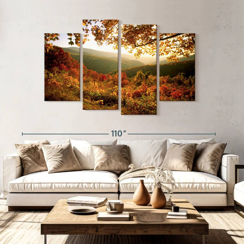 Alvord, automne à Shenandoah, H 54 po x l 84 po