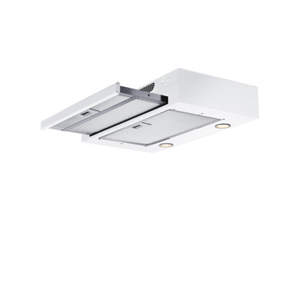 Summit Appliance 24" Under Cabinet Ductless Retractable Range Hood, ADA Compliant