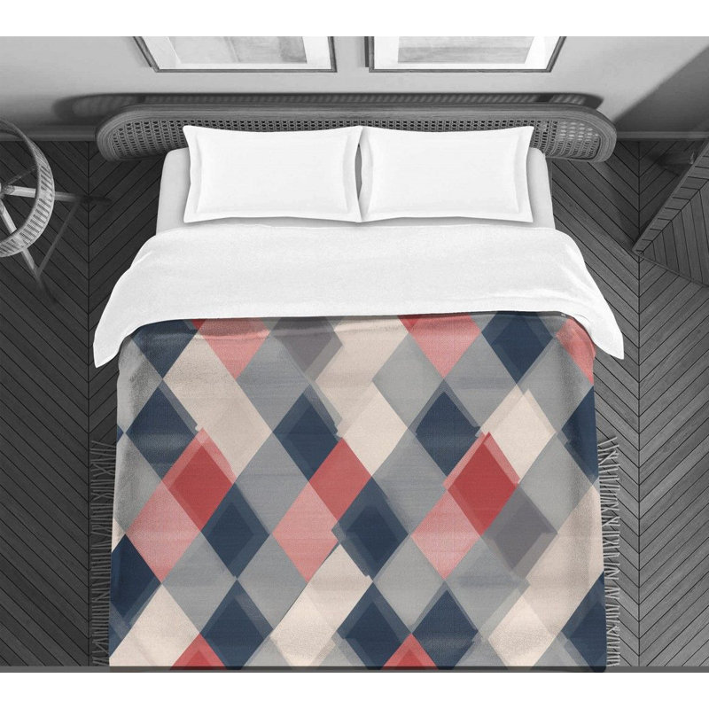Checkered Comforter, Twin Comforter