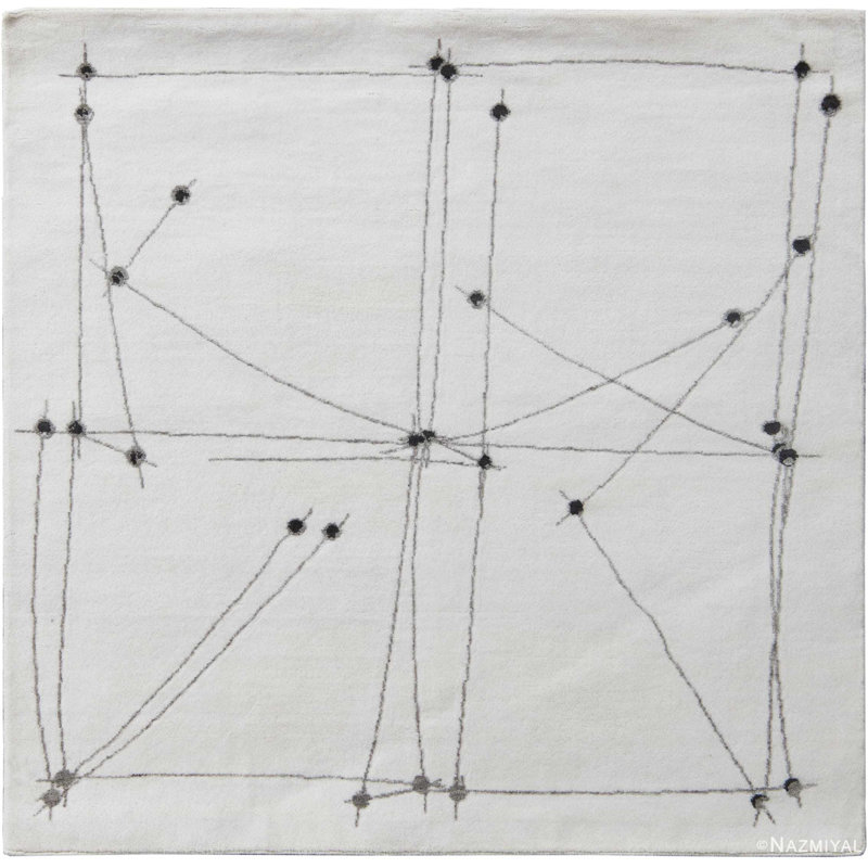 One-of-a-Kind Rectangle 4'2" X 4'3" Area Rug