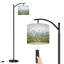 Lampe sur pied avec abat-jour réglable Arc