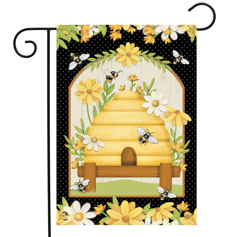 Drapeau de jardin Home Sweet Hive