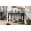 Console de style rétro classique avec trois tiroirs supérieurs et tablette inférieure ouverte-1771444747