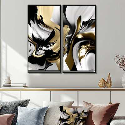 Ledger - Gold Wall Art
