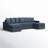 Bernat Upholstered U-Shaped Sectional Symmetrical-384108353