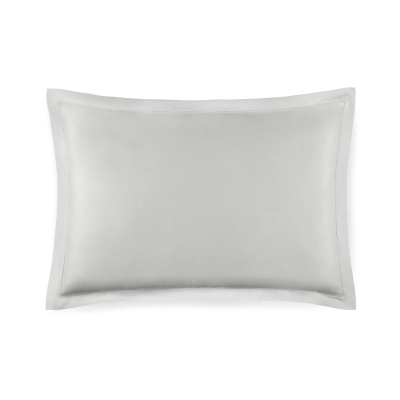 Sham Pair Suave, Cool Gray, Queen Sham