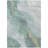 Machine Washable Indoor/Outdoor Claudian ACN1533 Teal Rug-109535822