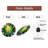 Nature Themed Wall Clock with for Home Decor Art - 12'' Modern Glass Wall Clock