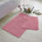 2 Piece Set Rectangle/U-shaped Bath Mat-19840726