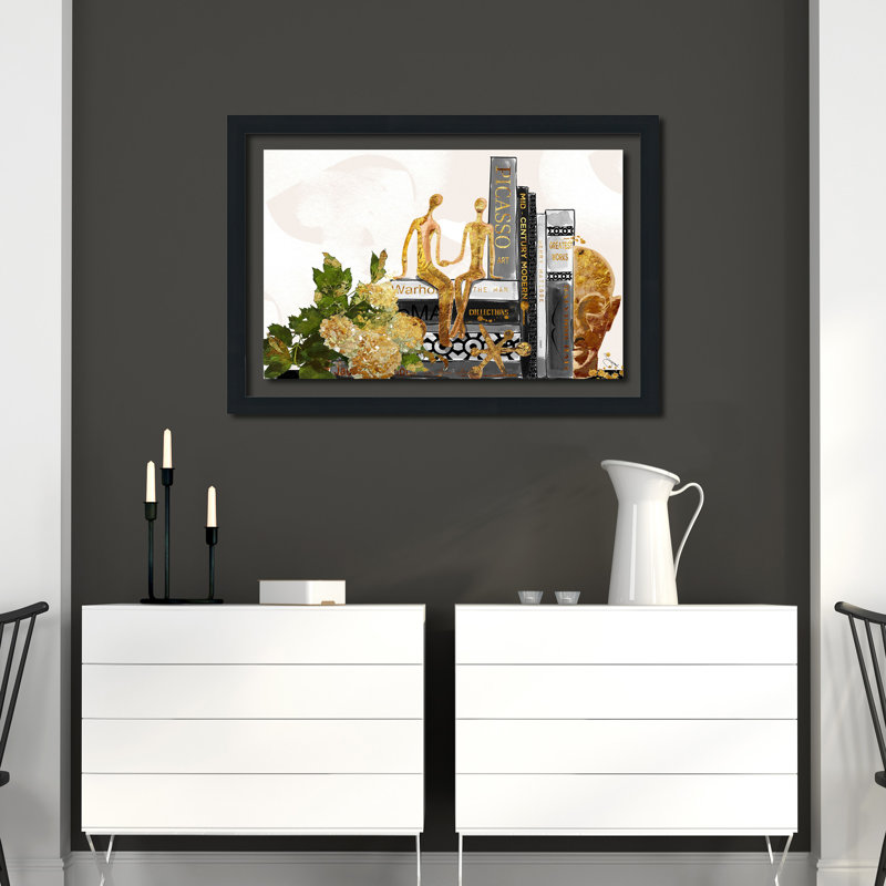 «Masters Of Modern Art 2», impression, H 33,5 po x l 49,5 po x P 1 po, Cadre espresso
