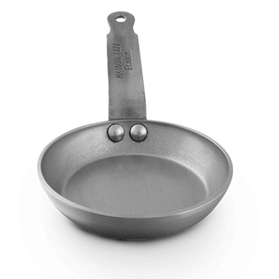 Mauviel M'steel Black Carbon Steel Blini Pan