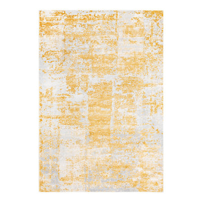 Tapis jaune / gris Glenn