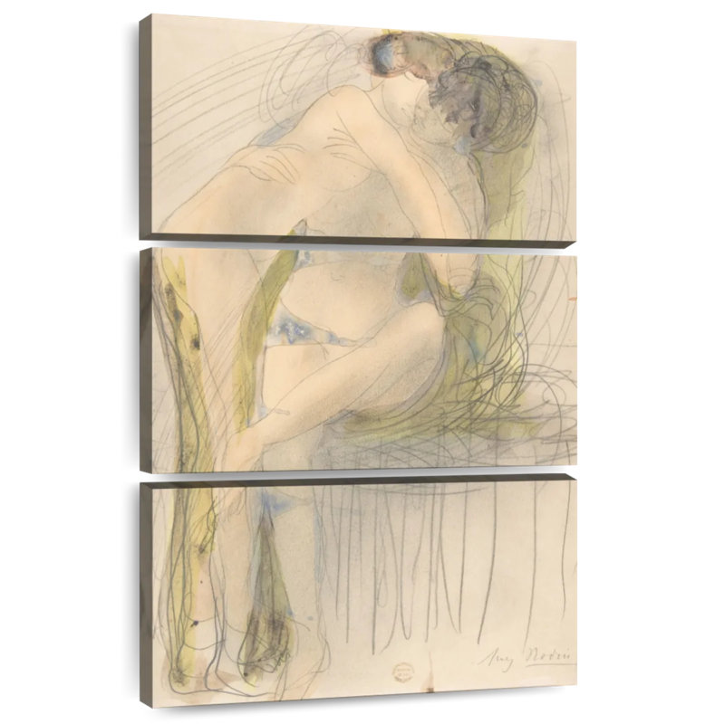 Hardie The Embrace 1900-1910, 57" H x 36" W