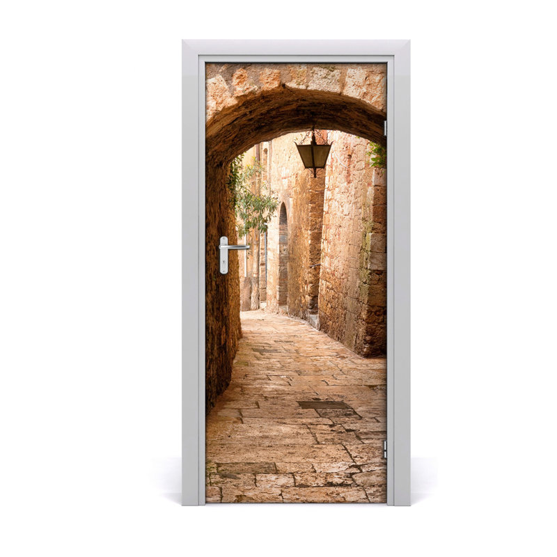 On Old Street Door Decal