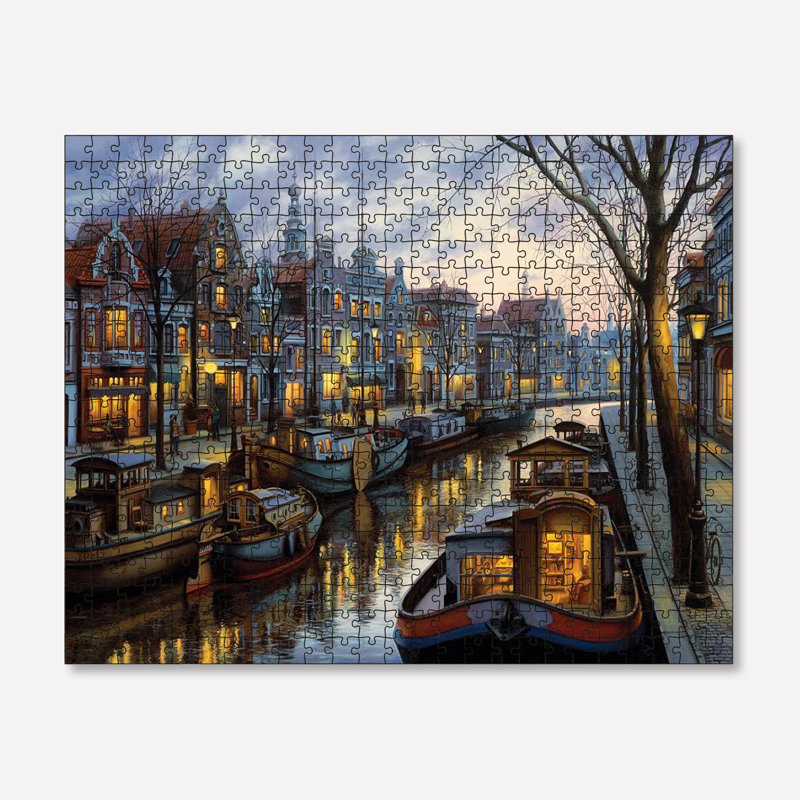 1000-Piece Jigsaw Puzzle, 26.8 x 18.9 inches | High-Quality 100% Cardboard, Vibrant Design | Perfect for Family Fun, Stress Relief & Educational Play | Gift for Adults & Kids | Box Size: 13.2 x 9.1 x 2.0 inches