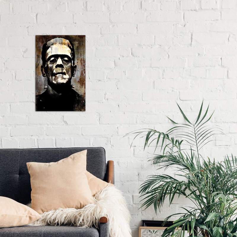 Frankenstein I - Wrapped Canvas Painting, 152.5 cm H x 101.5 cm W