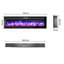 Eul 17 Stories Black Electric Fireplace-144850142