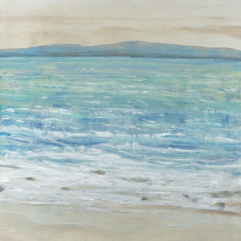 Reef Edge II - Wrapped Canvas Art Prints, 30cm H x 30cm W x 3.8cm D